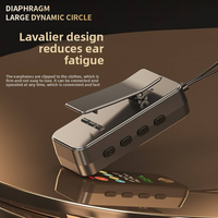 Nouveaux écouteurs Bluetooth de style Lavalier avec transformation vocale pour appels, karaoké et retour audio, autonomie longue durée
