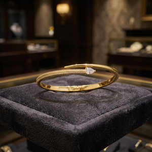 Bracelets en alliage de zinc Zircon Kada 178713 à la mode pour femmes - Cadeau pour toutes occasions - Product Image 2