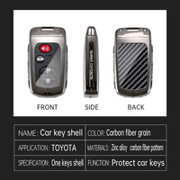 Étui pour clé intelligente de voiture, coque de protection pour clé de Toyota Old Highlander Land Cruiser Lexus