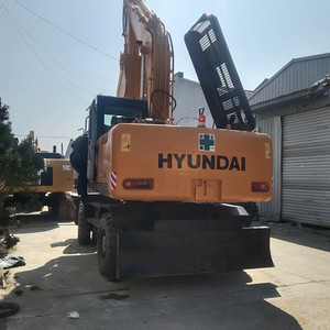 Excavadora Hyundai 210w-7 de 21 toneladas usada, con cucharón de excavación de 1.05m³ de capacidad, equipo pesado usado a bajo precio, 1 año de garantía. - Product Image 6