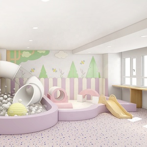 Conception d'aire de jeux pour maternelle, équipement sensoriel en bois pour enfants, fabricant sur mesure de toboggans - Product Image 2