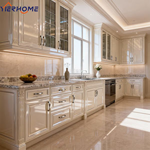 Armoires de <span class=keywords><strong>cuisine</strong></span> modulaires de luxe personnalisées avec accessoires complets |   Solution de personnalisation pour toute la maison - Product Image 4