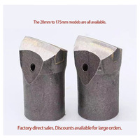 Foret de forage en carbure de tungstène 100 mm, foret minier haute résistance, foret pour puits de charbon, marteau de forage DTH, JinDu