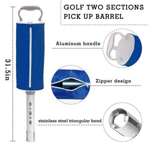 CÓMO ES VERDADERO Precio de fábrica Durable Portable Golf Pick Up Tool Colector de pelotas de golf Shag Bag Pick Up con tubo de <span class=keywords><strong>aluminio</strong></span> extraíble - Product Image 3