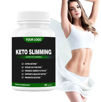 Ausreson Etiqueta Privada caja de hierro Fatzo pérdida de peso dieta suplemento alimenticio BHB adelgazamiento Keto cápsulas