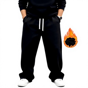 Pantalon polaire pour homme, chaud et décontracté, idéal pour l'hiver, jogging, sport, design personnalisé, vente en gros directe usine - Product Image 1