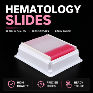 Portaobjetos de Hematología para Laboratorio Degao, Portaobjetos de Vidrio Esmerilado con Área de Etiquetado Adhesiva para Pruebas de Muestras de Sangre - Product Image 6