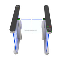 Tourniquets à monnayeur WKT RFID NFC à reconnaissance faciale pour contrôle d'accès, avec fonctions anti-collision unidirectionnelle/bidirectionnelle et portillon rapide