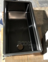 Évier de cuisine professionnel en acier inoxydable 16 gauge de 30 pouces, cuve unique multifonction avec planche à découper et accessoires, finition brossée