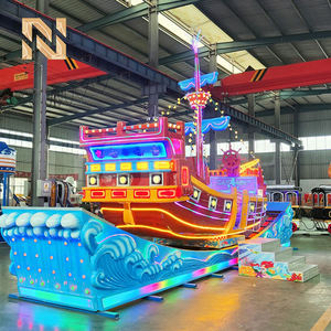 Atracción de Feria de Diversiones: Coche Volador, Barco Pirata, Construcción de Acero, Uso Interior/Exterior, Atracción para Centros Comerciales Nova LR282 - Product Image 4