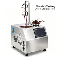 Machine à tempérer le chocolat, nouveau design, distributeur de chocolat fondu, machine à faire fondre le chocolat pour boulangerie