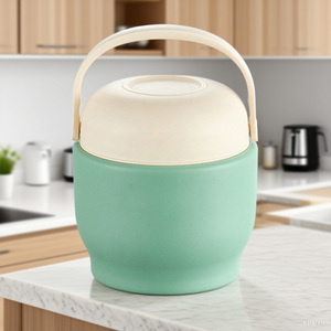 <span class=keywords><strong>2025</strong></span> <span class=keywords><strong>New</strong></span> Vòng Hình Dạng Dễ Thương SUS 304 Kim Loại Hộp Ăn Trưa Cách Điện Ăn Trưa Container Trẻ Em Ăn Trưa Hộp Set - Product Image 1