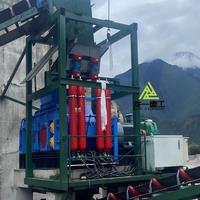 Concasseur à rouleaux hydraulique à faible investissement pour le broyage du kaolin, à structure simple