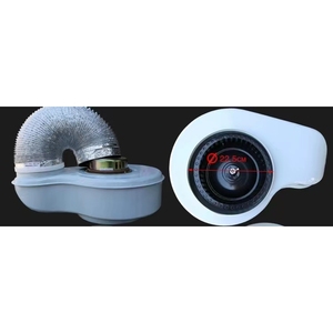 Moteur de hotte aspirante à tête d'escargot, diamètre 22,5 cm, forte puissance d'aspiration, accessoire de cuisine domestique - Product Image 1