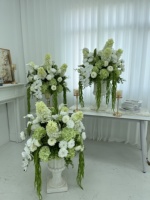 W-D035 Nouveau style, ensemble de boules de fleurs artificielles très populaires, boule de fleurs d'hortensia de haute qualité pour décorations de mariage et de fête