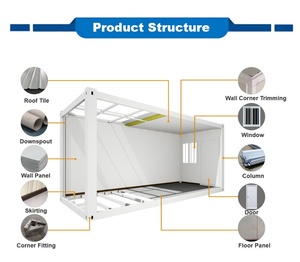 บ้านสำเร็จรูปแบบพับได้ ขยายได้ ยี่ห้อ <span class=keywords><strong>Golden</strong></span> Supplier สำหรับแอฟริกาใต้ บ้านขนาดเล็ก โครงการที่อยู่อาศัยราคาประหยัด - Product Image 5