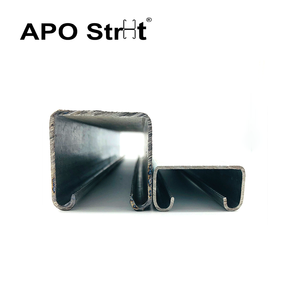 Cheap Curved <strong>Aluminum</strong> <strong>Unistrut</strong> c Channel Profile with Serrated Edge - Product Image 2