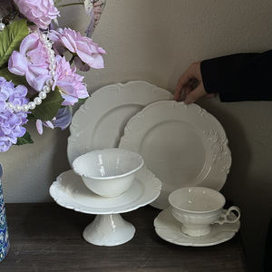 <span class=keywords><strong>Vajilla</strong></span> de Porcelana al por Mayor: Platos de Ensalada, Postre y Cena, Plato de Sopa de Cerámica, Tazón de Arroz Apto para Microondas, <span class=keywords><strong>Vajilla</strong></span> de Mesa - Product Image 3