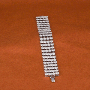 Pulsera de Cadena Cubana de Plata 925 Premium con Moissanita, Brillo Similar al de Diamantes VVS, Joyería Personalizada para Hombres y Mujeres - Product Image 2