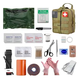 Multi-functional Outdoor Tactical Emergency Gear Kit Bag Outdoor Hunting Hiking Survival Tool Kit With Multi Tools