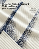 Tissu de matelas en polyester tricoté jacquard durable, motif personnalisé, textile pour la fabrication de matelas en gros