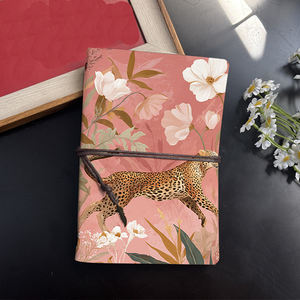 ए 6 हस्तनिर्मित नोटबुक मीठे वैलेंटाइन का दिन प्रेम पत्र और तेंदुए के फूलों के साथ स्मृति जोटिंग के लिए - Product Image 2