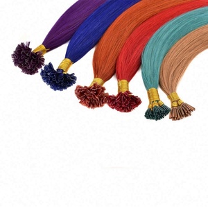 Extensiones de Cabello Humano Amygirl de Alta Calidad, Pre-Adheridas, Brasileñas, Virgen, con Cutícula Alineada, Remy, con Queratina, Punta en U, Doble Trama - Product Image 3