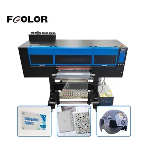 Fcolor रोल रोल करने के लिए 60cm अटल बिहारी यूवी Laminator के साथ Dtf प्रिंटर के लिए Epson i3200 Dtf मशीन