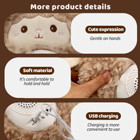 Jouet électronique sonore en peluche pour enfants, microphone en peluche, poupées en peluche pour chanter