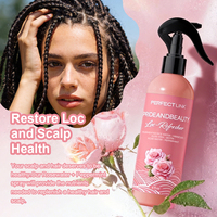 Spray Idratante OEM per Dreadlock, Previene la Secchezza, Idratante e Rinfrescante con Aloe Vera e Acqua di Rosa per la Cura e la Manutenzione dei Dreadlock