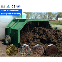 LANE Tourneur de compost de type mobile Tourneur de compost pour l'agriculture et les champignons à vendre