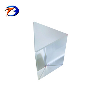 Prisma óptica bk7 de 60 graus, dispersão triângulo de vidro <span class=keywords><strong>equilateral</strong></span>