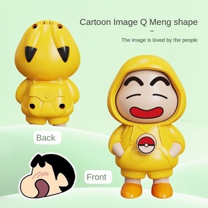 MS Crayon Boy Changing Face <strong>Doll</strong> Cartoon Cute Design New Decompression <strong>Plastic</strong> Keychain Classic <strong>Small</strong> Toy - Product Image 2