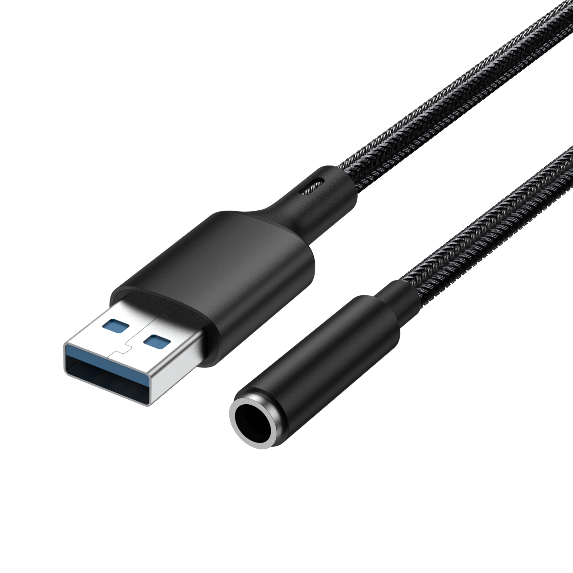 USB A  Male to 3.5mm Female