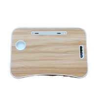 Table de lit portable convertible en métal pour ordinateur portable avec design pliable réglable