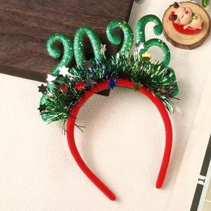 Gafas de Fiesta 2026, Diadema Navideña, Diadema Decorativa de Año Nuevo, Gafas Brillantes con Película Decorativa - Product Image 3