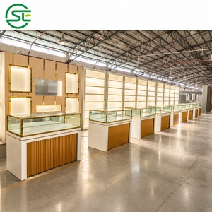 Vitrine de présentation de parfums pour la vente au détail, mobilier de magasin, kiosque, table de présentation, vitrine en verre pour parfums - Product Image 4