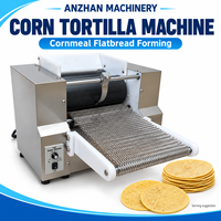 Machine à fabriquer des tortillas de maïs automatiques à moteur pour restaurants, 40 pièces/min, 110V-220V