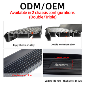 Accessoires de Protection de voiture Maremlyn Kit de carrosserie automobile <span class=keywords><strong>Logo</strong></span> de marchepied latéral universel marchepieds de voiture personnalisés pour <span class=keywords><strong>Ssangyong</strong></span> Musso - Product Image 3