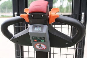 Montacargas Retráctil de <span class=keywords><strong>1</strong></span>.5T y <span class=keywords><strong>2</strong></span> Toneladas, Transpaleta Eléctrica con Batería de Iones de Litio o Plomo-Ácido, Apilador Retráctil Eléctrico - Product Image 5