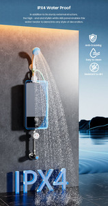 <span class=keywords><strong>Chauffe</strong></span>-<span class=keywords><strong>eau</strong></span> électrique mural intelligent pour la maison, 3,5 kW, température constante, sans réservoir, pour cuisine extérieure, douche de voiture - Product Image 5