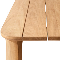 Ensemble de salon de jardin en teck vieilli de qualité supérieure, mobilier de patio haut de gamme pour cour, hôtel, villa