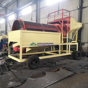 Động Cơ Diesel Loại Di Động Alluvial Gold Compost Sàng Trommel Máy Giặt Màn Hình - Product Image 5