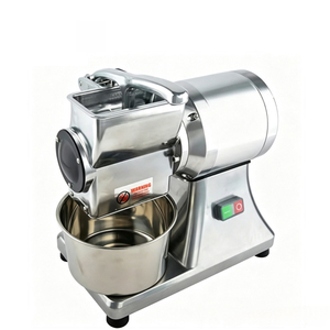 Máquina Ralladora de Queso para Pizza Comercial de Acero Inoxidable, Molinillo Eléctrico de un Solo Cabezal para Queso Mozzarella y Migas de Pan - Product Image 6
