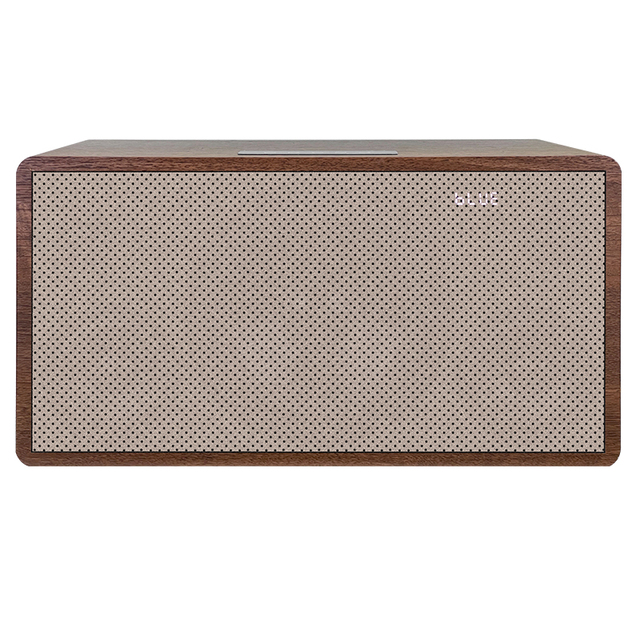 2.1-Channel HIFI Home Audio System UHF Wireless Microphone Optional Wood Box Remote Control for Indoor Usage