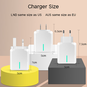 Siêu Nhanh 66W Gan USB Tường Sạc Anh Chúng Tôi EU <span class=keywords><strong>Adapter</strong></span> Cho Điện Thoại Và Máy Tính - Product Image 5