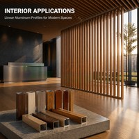 Cloison acoustique verticale perforée en forme de U, certifiée ISO SGS CE