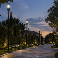 Lampe LED d'extérieur en gros, étanche, pour allée, hôtel, villa, jardin, décoration paysagère
