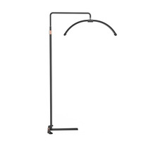 Lampe de beauté LED demi-lune de 26 pouces, lampe de sol professionnelle en forme de U pour salon, tatouage, nail art, extension de cils