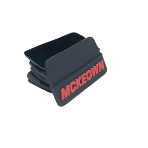 Étiquette de logo latérale personnalisée en caoutchouc PVC souple, patch 3D en silicone pour vêtements de yoga, maillots de bain et autres vêtements - Product Image 6